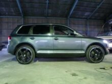 フォルクスワーゲン トゥアレグ｜エアサスローダウン｜アライメント調整