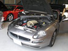 【故障修理】マセラティ スパイダー|燃料漏れ