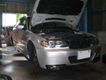 【整備】BMW E46 318i｜ABS・DSCランプ点灯