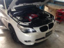 【故障修理】BMW 525i｜オイル漏れ