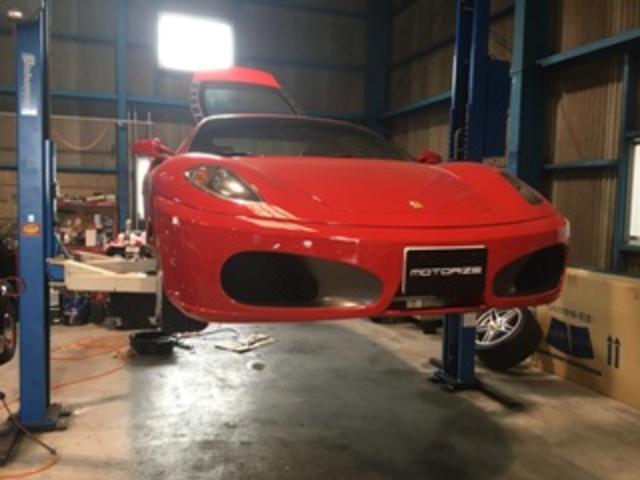 フェラーリ　Ｆ430｜　オイル漏れ修理