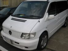 メルセデスベンツ Vクラス｜エアサスからバネサスへ交換