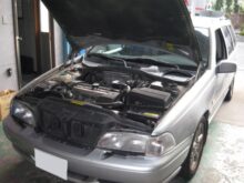 ボルボV70|エンジン内部フラッシング|ウインカースイッチ交換|HID取り付け