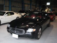 【故障修理】マセラティ クアトロポルテ｜タイヤプレッシャー警告灯 点灯