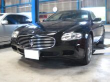 【整備】マセラティ クアトロポルテ｜ヘッドライトエラーアンプ点灯