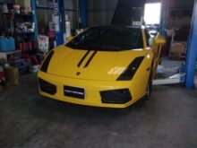 【整備】ランボルギーニ｜ガヤルド オイル交換