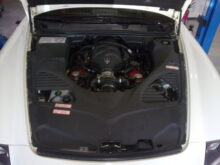 【車検】マセラティクアトロポルテ｜車検｜オイル漏れ