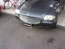 【故障修理】マセラティクアトロポルテ｜ガソリン漏れ