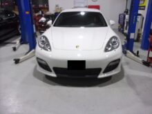 【整備】ポルシェパナメーラ|エンジンチェックランプ点灯