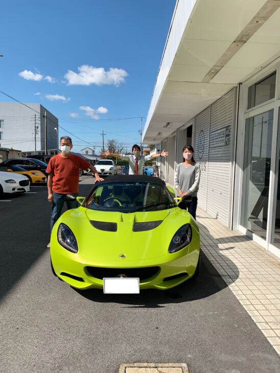 【ロータス エリーゼS】ご納車おめでとうございます