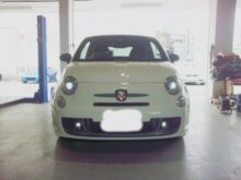 【整備】アバルト595|エンジンチェックランプ点灯