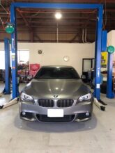 【整備】BMW523d|左フロントウインカー点滅不良