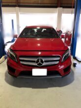 【点検】メルセデス ベンツGLA250 | 納車前点検