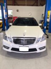 「メルセデス・ベンツE350」車検整備