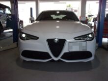 【整備】アルファロメオ ジュリア｜エンジンオイル交換