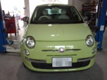 【車検】FIAT500｜車検整備