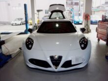 【整備】アルファロメオ4C｜オイル交換