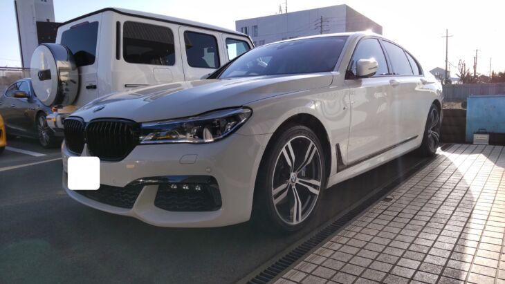 BMW740 車検整備