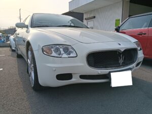 【今日のファクトリー】マセラティ　クアトロポルテ｜車検整備
