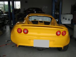 ロータスエリーゼ　 エンジンチェックランプ点灯