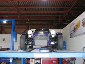 スーパーセブン270　エンジンオイル交換　エンジンオイルフィルター交換　エンジンチェックランプ点灯
