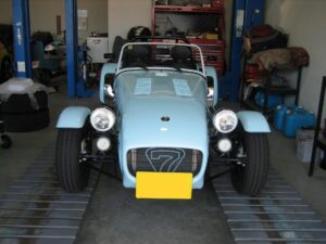 ケーターハムセブン170　納車整備