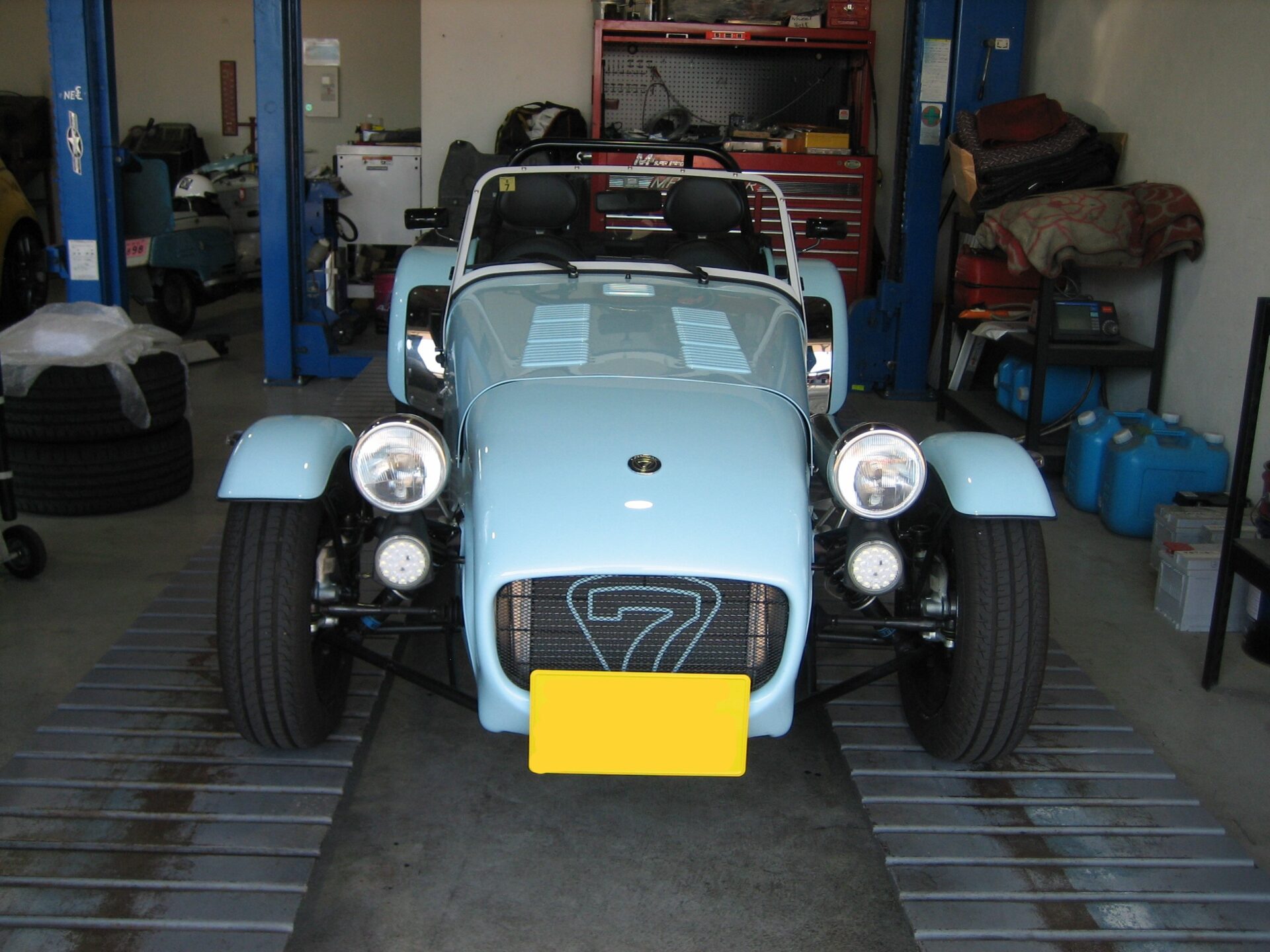 ケーターハムセブン170 納車整備