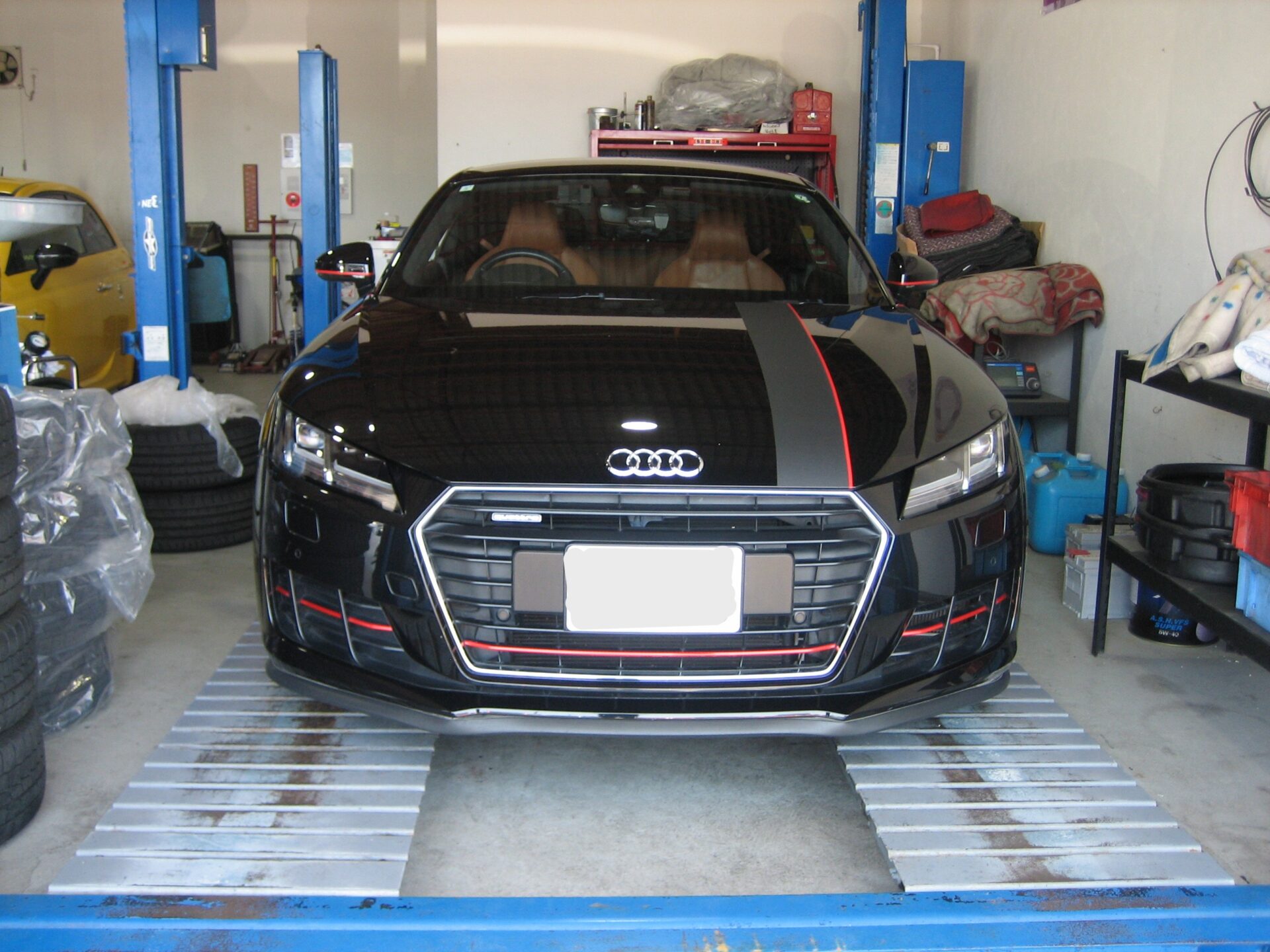 アウディTTクーペ 納車整備・12ヶ月点検記録 (1)