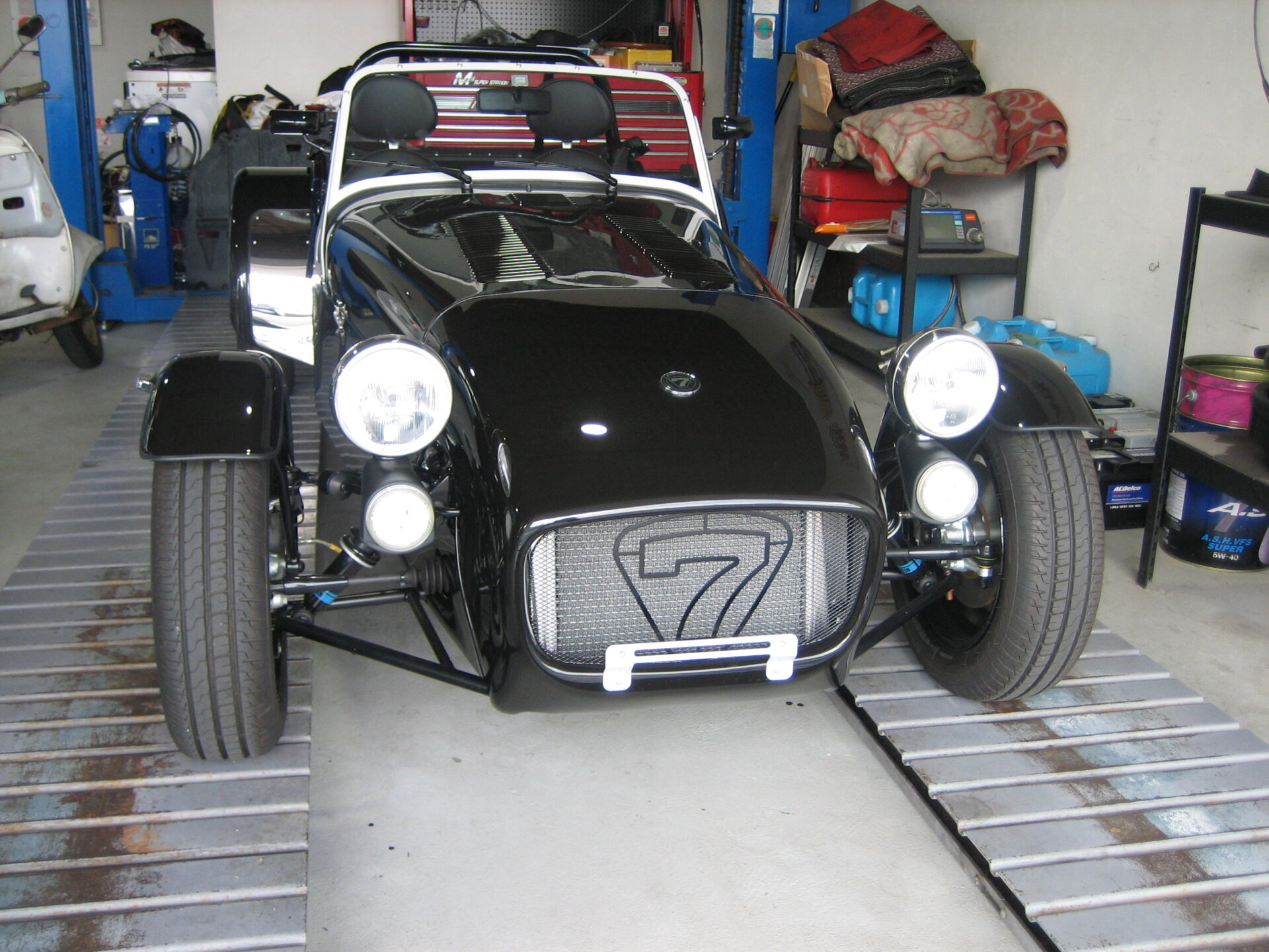 ケータハムスーパーセブン170 納車点検