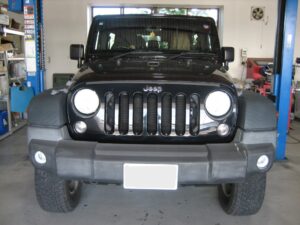 Jeepラングラー　車検整備