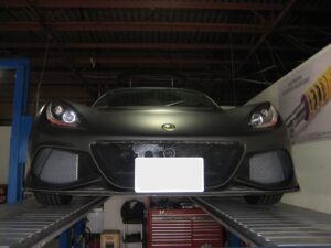 ﾛｰﾀｽエキシージ　エンジンオイル＆フィルター交換／オイルパン内セパレーターゲイトフラップ交換