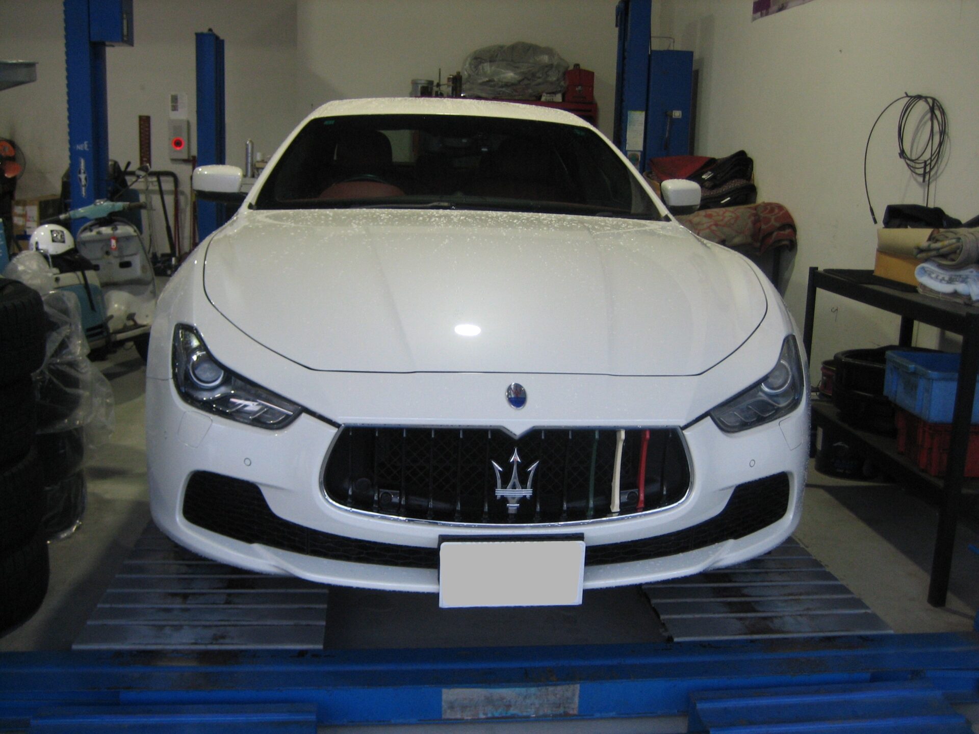 マセラティ ギブリ　車検整備記録