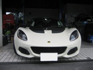 ロータスエリーゼ　エンジンオイル交換