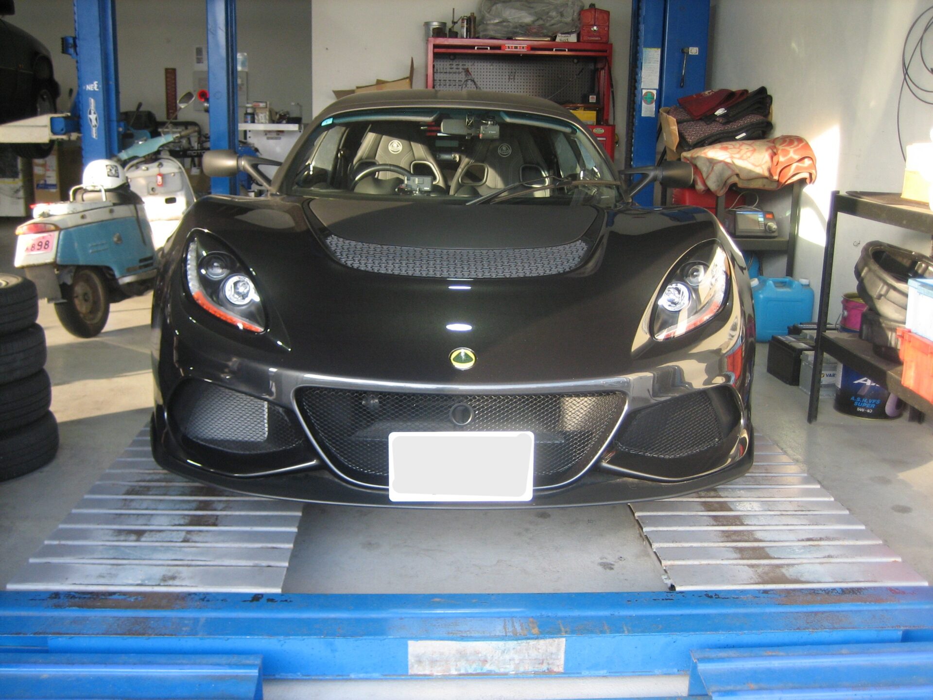 ロータスエキシージ　納車前点検・車検整備記録