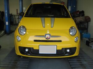 アバルト695 トリビュートフェラーリ　ヒーターが効かない