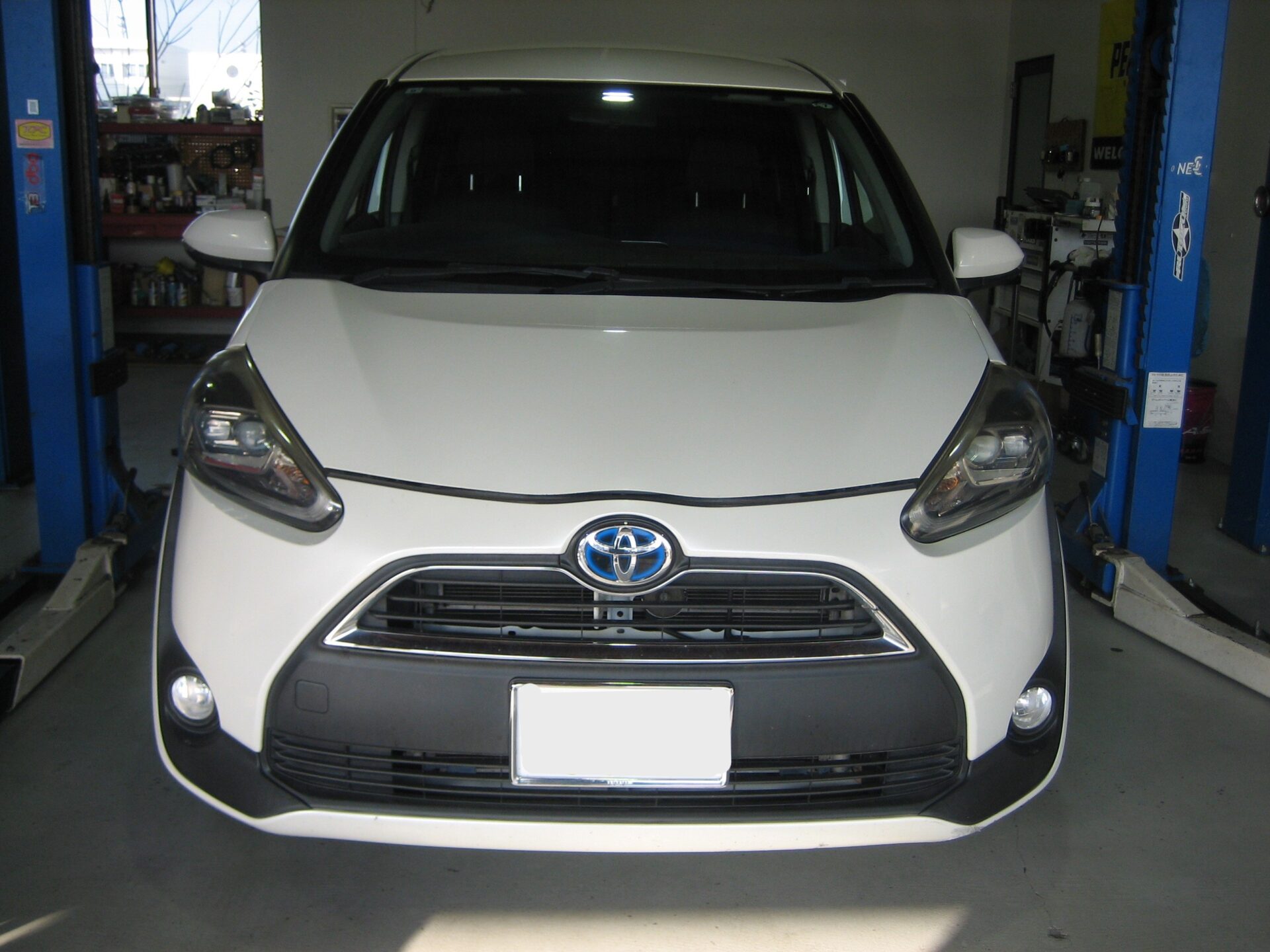 トヨタ シエンタ　納車前点検・12か月点検