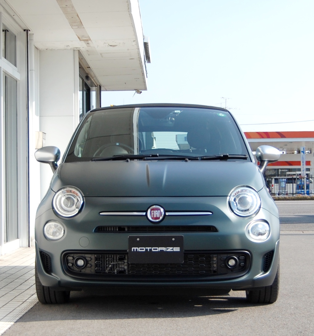 フィアット 500C　マヌアーレ ピゥ チエロ