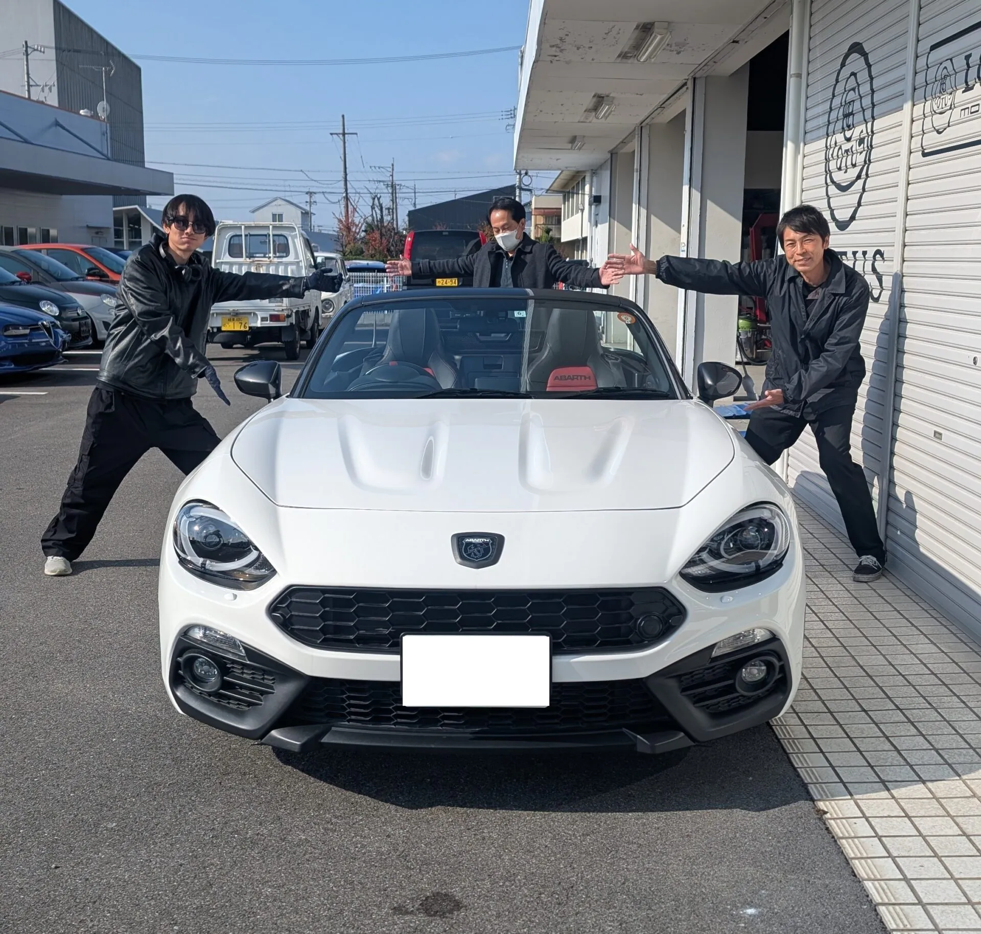 【ご納車】アバルト124スパイダー