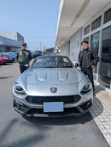 【ご納車】アバルト124スパイダー