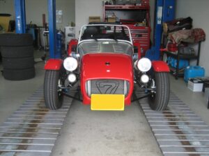 ケータハム セブン170　新車3ヶ月点検