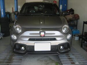 アバルト F595　12か月点検