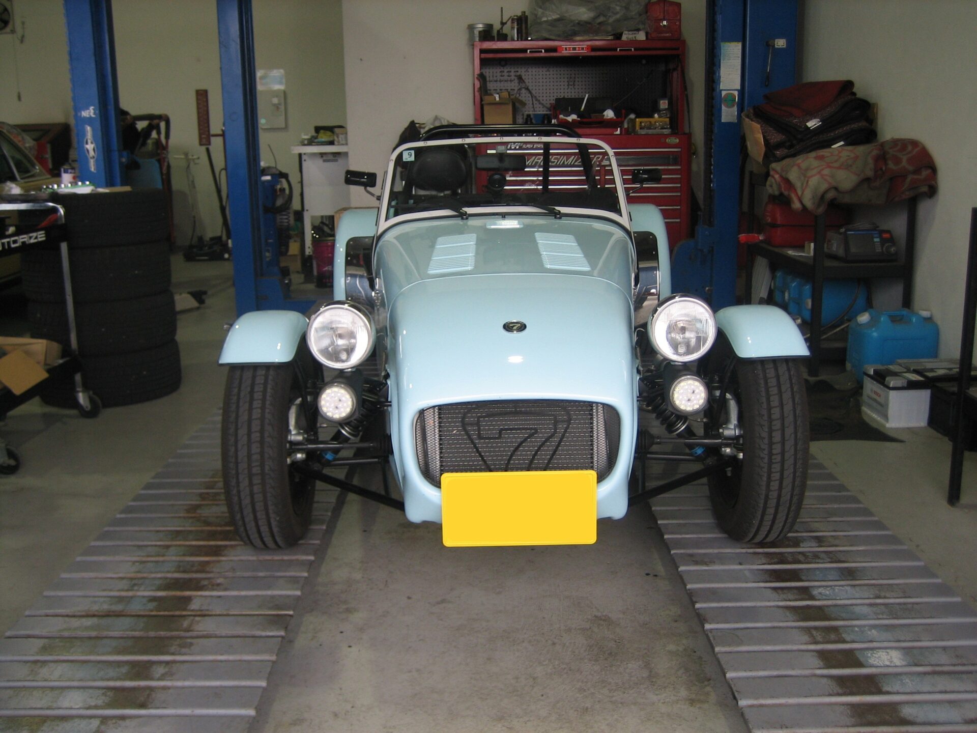 ケータハム スーパーセブン170　新車3ヶ月点検
