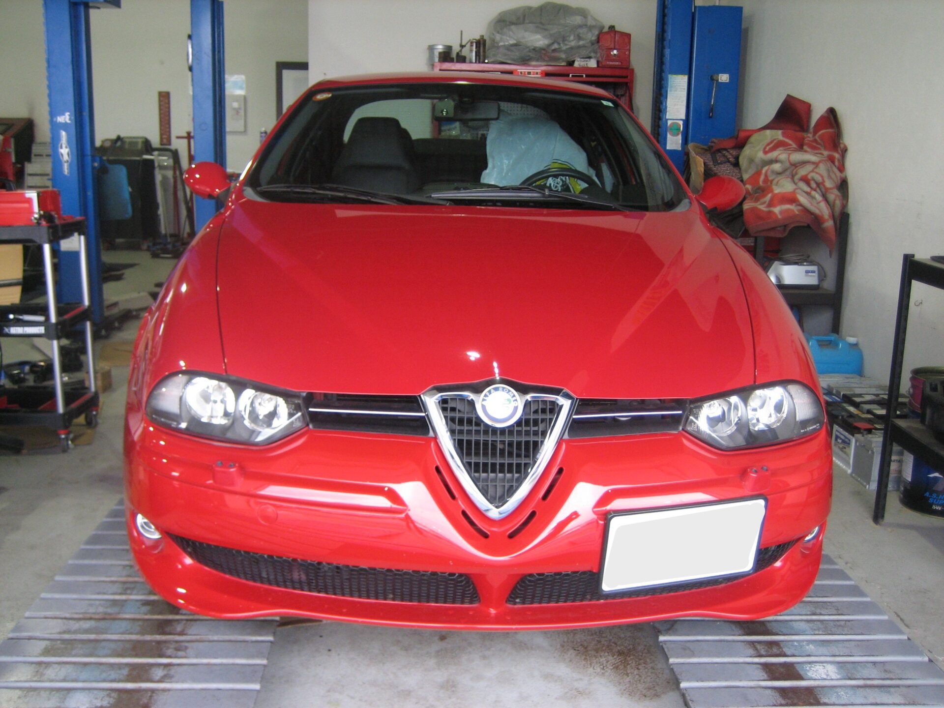 アルファロメオGTA　車検整備