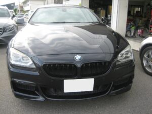 BMW 640i　エンジンチェックランプ点灯