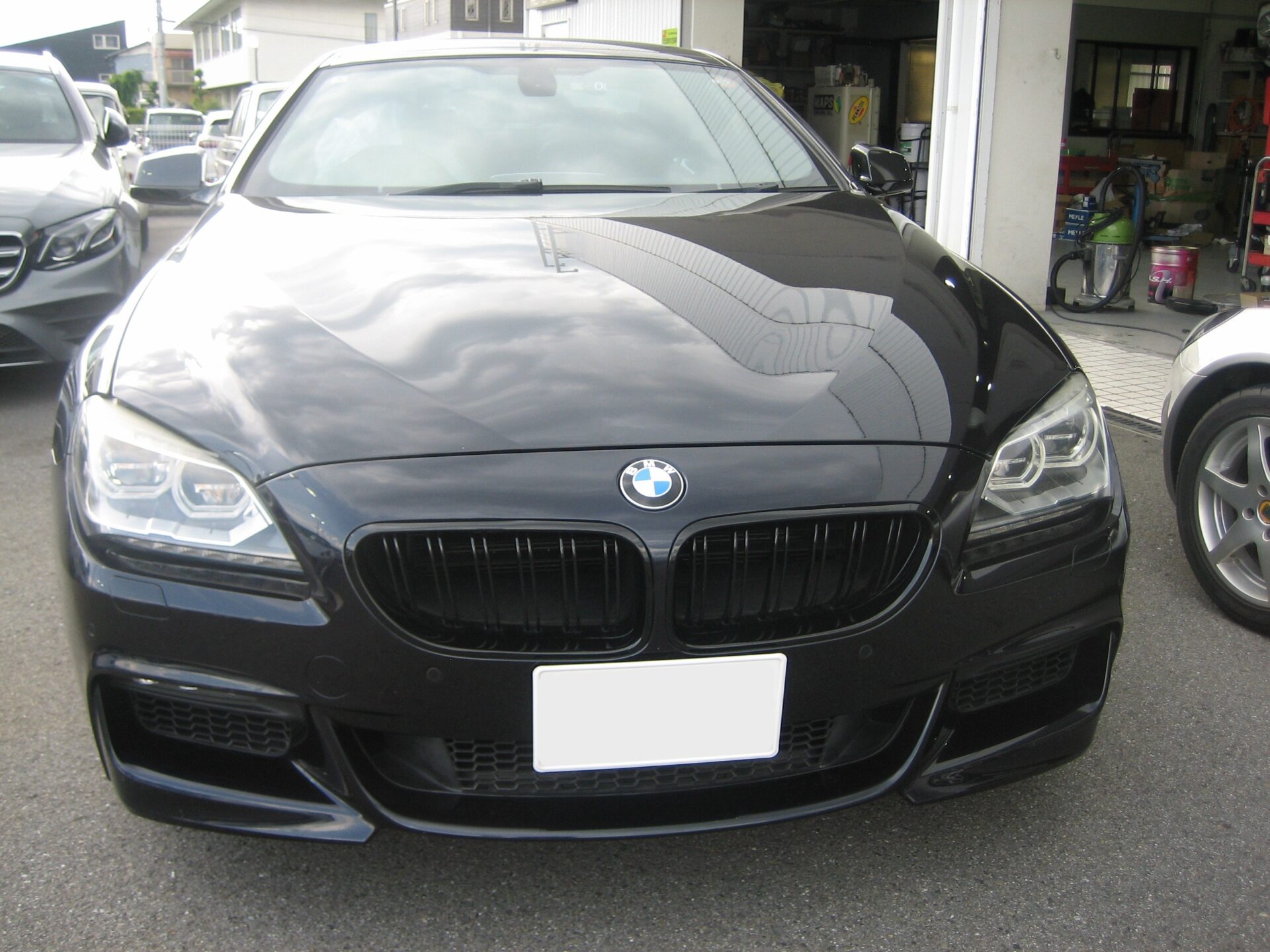 BMW 640i　エンジンチェックランプ点灯