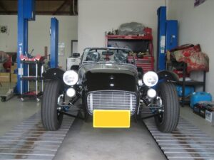 ケーターハム スーパーセブンSS660　新車納車前点検