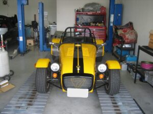 ケータハム ロードスポーツ200　ミッションオイル交換／デフオイル交換／プロペラシャフト点検